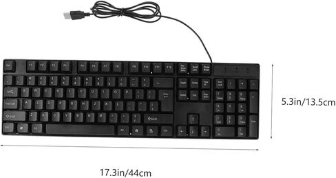 1 مجموعة مفاتيح المفاتيح والماوس تصميم مريح كامل الاستجابة الماوس البصري لأسطح التشغيل السلسة للمكتب والاستخدام المنزلي in Kuwait