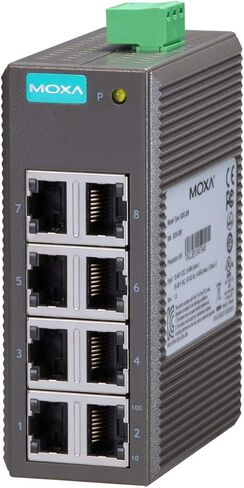 EDS-208 Switch - Entry-Level unmanaged Ethernet Switch , 8 10/100BaseT(X) Ports, Plastic housing, -10 to 60°C (Moxa) in Saudi Arabia