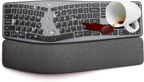 غطاء لوحة مفاتيح السيليكون للوحة مفاتيح Logitech Ergo K860 اللاسلكية ، k860 splis in Saudi Arabia