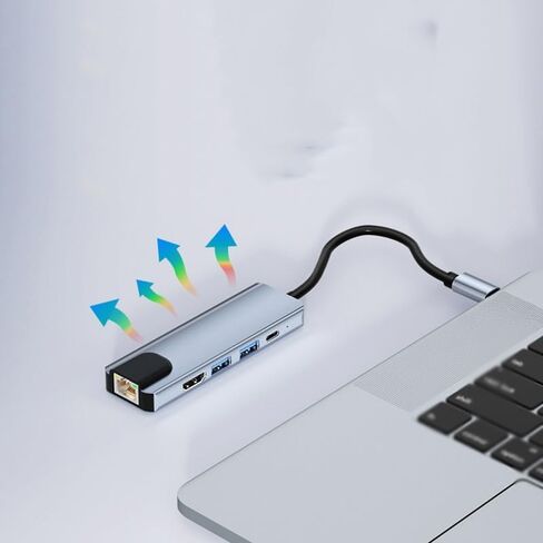 5-in-1 3.0Hub Hub توسيع Dock in Saudi Arabia