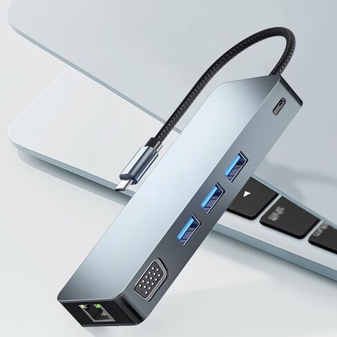 Type-C Dock USB3.2 Expander Gigabit Network in Saudi Arabia
