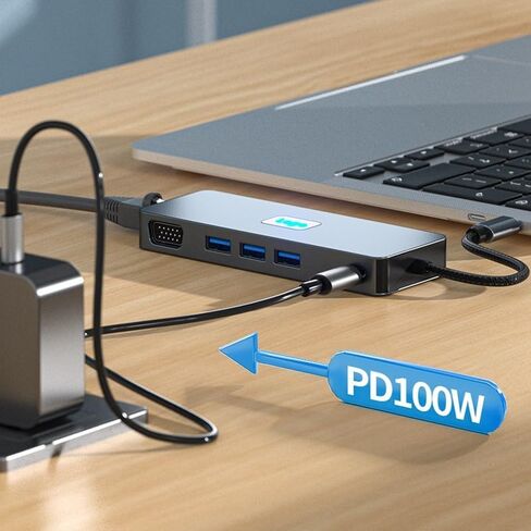 Type-C Dock USB3.2 Expander Gigabit Network in Saudi Arabia