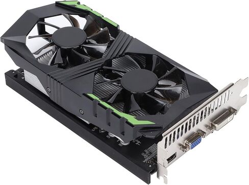 بطاقة رسومات 1050 4 جيجابايت ، بطاقة رسومات 128bit DDR5 1250MHz ، بطاقة فيديو PCI Express 2.0 PC لجهاز كمبيوتر سطح مكتب المروحة in Saudi Arabia