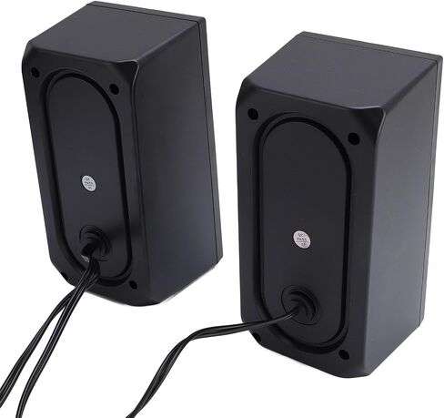 مكبر صوت RGB Light Small Multimedia مع وحدة 2.0 بوصة للكمبيوتر المحمول ، صوت الجهير المحسّن ، صوت استريو غامر ، قنوات مزدوجة ، إضاءة محيطة تدرج 7 ألوان ، USB in Saudi Arabia