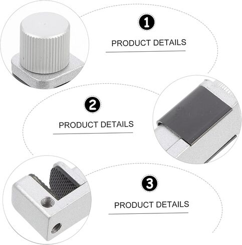 STOBOK 2pcs Screen Fixing Clip Set for Tablets and Phones Adjustable Metal Clamps for Secure Screen Repair Compatible Laptops and LCDs for DIY Enthusiasts in Saudi Arabia