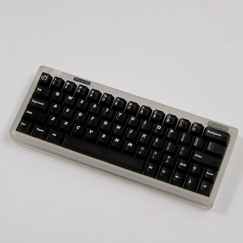 122 Keys Red Transparent Keycaps Cherry Profile Matte Keycap Set Fit for 60% 65% 75% Cherry Mx Switches Mechanical Keyboard in Saudi Arabia