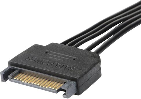 30 سم 15pin كابل تمديد الطاقة SATA 18AWG ذكر إلى أنثى من أجل HDD SSD كابل تزويد طاقة الأسلاك النحاس النقي in Saudi Arabia