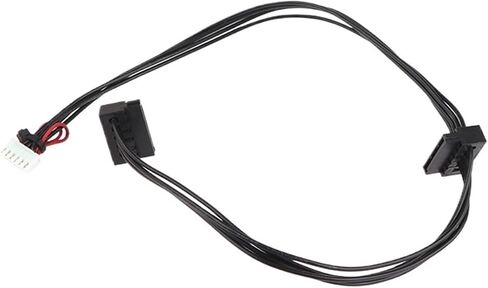6Pin to 2-Port HDD SATA Power Socket Cable Conector for Computer Mainboard Nitro N50-610 Disco Duro ATX PSU Accessories in Saudi Arabia