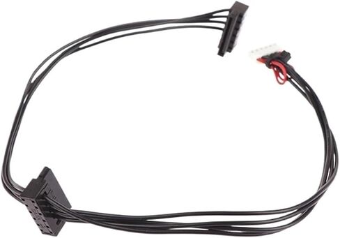 6Pin to 2-Port HDD SATA Power Socket Cable Conector for Computer Mainboard Nitro N50-610 Disco Duro ATX PSU Accessories in Saudi Arabia