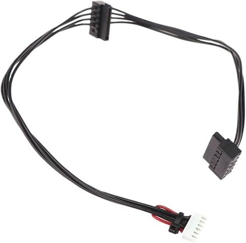 6Pin to 2-Port HDD SATA Power Socket Cable Conector for Computer Mainboard Nitro N50-610 Disco Duro ATX PSU Accessories in Saudi Arabia