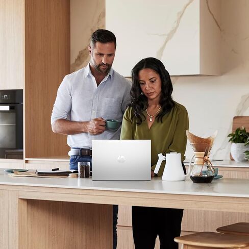 HP Stream Laptop, 14" HD Display, Intel Celeron N4120 Processor, 16GB Memory, 320GB Storage (64GB eMMC + 256GB Card), 1-Year Office 365, Webcam, HDMI, Wi-Fi, USB-C, Windows 11 Home, White, JVQ MP in Saudi Arabia
