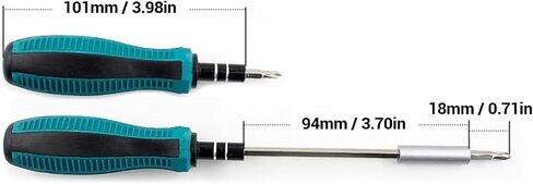 Versatile Set Ergonomic Design Magnetic Set 41 Pcs Precise Set with Excellent Metal Bits for Phone Tablet Camera Watch Electronics Repair Convenient Storage in Saudi Arabia