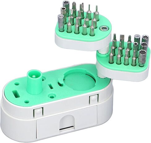 Versatile Set Ergonomic Design Magnetic Set 41 Pcs Precise Set with Excellent Metal Bits for Phone Tablet Camera Watch Electronics Repair Convenient Storage in Saudi Arabia