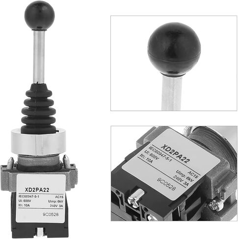 Momentary Joystick Switch 1pc 2-Position Spring Return Momentary Joy Stick Joystick Switch Black Joystick Switch Momentary in Saudi Arabia