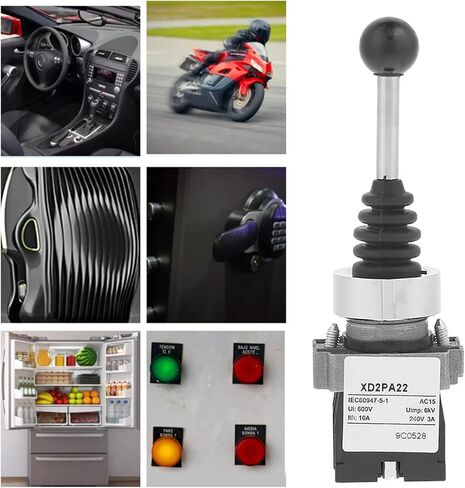 Momentary Joystick Switch 1pc 2-Position Spring Return Momentary Joy Stick Joystick Switch Black Joystick Switch Momentary in Saudi Arabia
