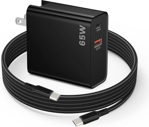 30W PD USB C Fast Charger for DJI Neo, Mini 4K, Mini 2 SE, Mini 4 Pro, Mini 3 Pro, Air 2S, Avata 2 Drones, Dual Port USB + Type C Wall Charger with 6ft C to C Charging Cable for DJI FPV Accessories in Kuwait