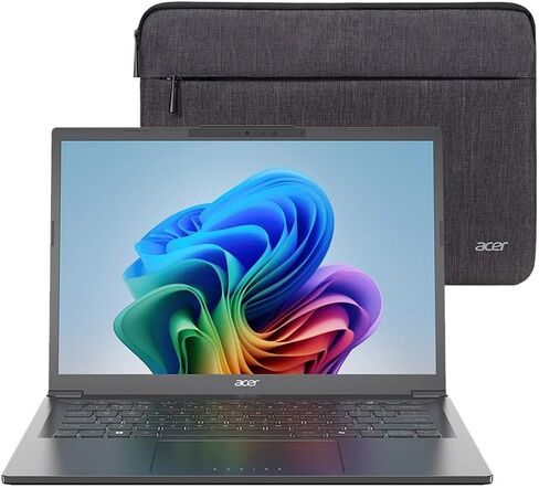 acer Aspire 14" AI Copilot+ PC - Intel Core Ultra 5 226V – WUXGA (1920 x 1200) Touchscreen Display - 16GB RAM - 1TB SSD - Windows 11 Home – Steel Gray in Saudi Arabia