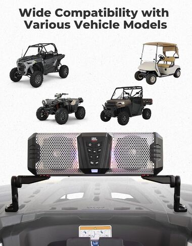 KEMIMOTO Midnight Soundbar Bracket, Midnight S60 26-inch UTV Sound Bar in Saudi Arabia