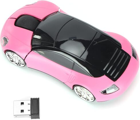 Bewinner 2.4G USB Car Mouse - 1600 dpi sports mouse mouse استخدام تقنية توفير الطاقة الذكية ، والألعاب الفئران لجهاز الكمبيوتر المحمول للكمبيوتر الكمبيوتر الشخصي in Kuwait