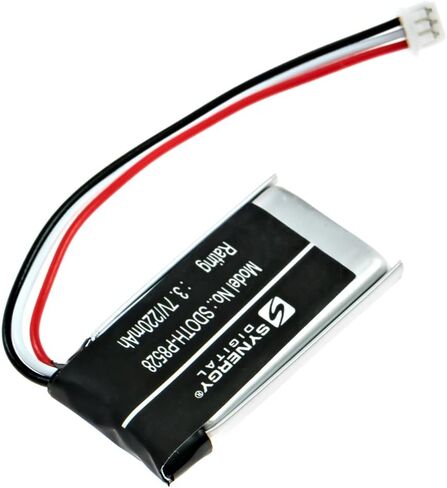 Synergy Digital Wireless Mouse Battery, Compatible with Logitech 533-000069 Wireless Mouse, (Li-Pol, 3.7V, 220mAh) Ultra High Capacity, Replacement for Logitech 533-000151 Battery in Saudi Arabia