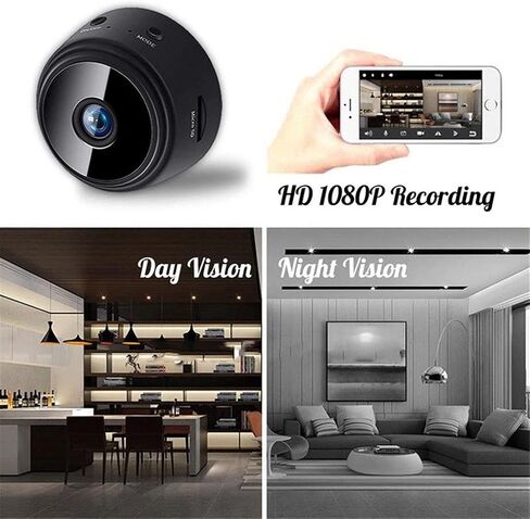 1080P Mini Camera Outdoor Night Version Micro Camcorder Voice Video Recorder Security Camcorders in Saudi Arabia