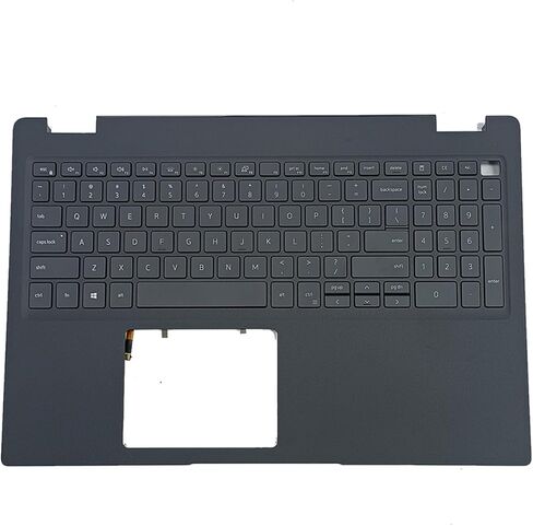 استبدال Dell Latitude 3510 E3510 Laptop العلوي العلوي CASE CASE PALMREST BACKLIT Backboard Assembly Part 0JYG4Y JYG4Y Black in Saudi Arabia