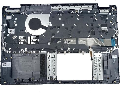استبدال Dell Latitude 3510 E3510 Laptop العلوي العلوي CASE CASE PALMREST BACKLIT Backboard Assembly Part 0JYG4Y JYG4Y Black in Saudi Arabia