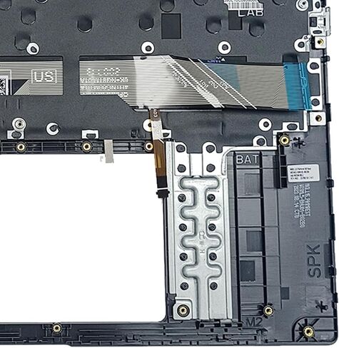 استبدال Dell Latitude 3510 E3510 Laptop العلوي العلوي CASE CASE PALMREST BACKLIT Backboard Assembly Part 0JYG4Y JYG4Y Black in Saudi Arabia