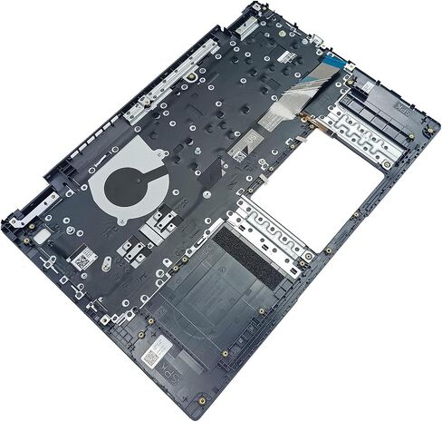 استبدال Dell Latitude 3510 E3510 Laptop العلوي العلوي CASE CASE PALMREST BACKLIT Backboard Assembly Part 0JYG4Y JYG4Y Black in Saudi Arabia
