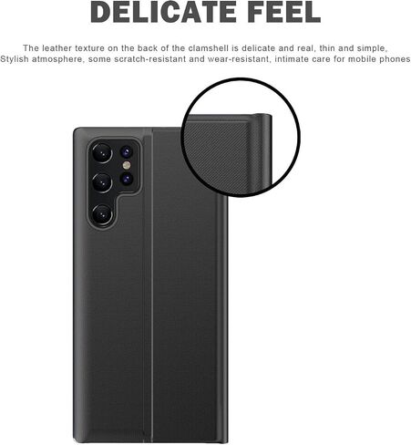 بالنسبة لحالة Samsung Galaxy S10 Case Leather Flip ، فإن Galaxy S10 4G Phone Case with Kickstand Shockproof Protection Wover for Galaxy S10 Shell (Red) in Saudi Arabia