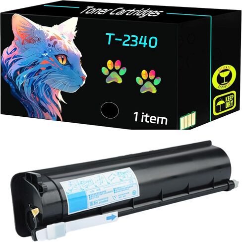 High Yield T-2340 Toner Cartridges Compatible for Toshiba Electronics Studio 232 233 282 283 Printers, Print Clearly (1 Pack Black) in Saudi Arabia