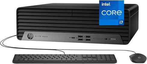 HP Elite SFF 600 G9 سطح مكتب ، Intel Core I7-12700K (12Cores ، حتى 5.0 جيجا هرتز) ، ذاكرة الوصول العشوائي 16 جيجا بايت ، 1 تيرابايت ، SSD ، مضغوط وهادئ ، أداء عالي ، Wi-Fi ، Type-C ، Bluetooth ، DisplayPorts ، HDMI ، Windows 11 Pro in Saudi Arabia