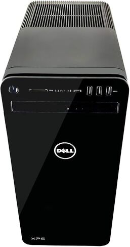 Dell XPS 8930 Tower Desktop-8th Gen. Intel Core i7-8700 6-Core up to 4.60 GHz,32GB DDR4 Memory,512GB SSD+4TB SATA Hard Drive,4GB Nvidia GeForce GTX 1050Ti,DVD Burner,Windows 10,Black Renewed in Saudi Arabia