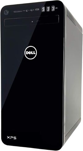 Dell XPS 8930 Tower Desktop-8th Gen. Intel Core i7-8700 6-Core up to 4.60 GHz,32GB DDR4 Memory,512GB SSD+4TB SATA Hard Drive,4GB Nvidia GeForce GTX 1050Ti,DVD Burner,Windows 10,Black Renewed in Saudi Arabia