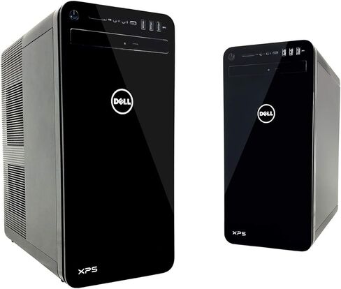 Dell XPS 8930 Tower Desktop-8th Gen. Intel Core i7-8700 6-Core up to 4.60 GHz,32GB DDR4 Memory,512GB SSD+4TB SATA Hard Drive,4GB Nvidia GeForce GTX 1050Ti,DVD Burner,Windows 10,Black Renewed in Saudi Arabia