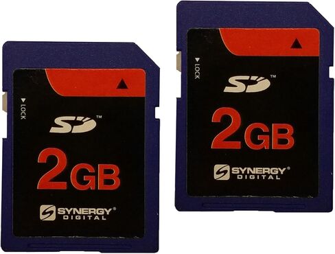 Fujifilm Finepix S5800 Digital Camera Memory Card 2 x 2GB Standard Secure Digital (SD) Memory Card (1 Twin Pack) in Saudi Arabia