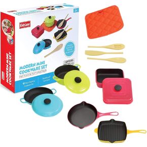 Kidzlane Kids Coffee Maker Playset - Toy Espresso Machine - Play Toy Coffee Maker and Pretend Coffee Set with Realistic Action, Light and Sound - Kids Coffee Play Real Set in Kuwait