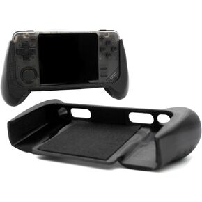 Felt Grip 2-in-1 لـ Powkiddy RGB10X COVER COVER COVER COVEL COMPLY GRIP GOSE SCREET PROTECTOR | حماية الألعاب المحمولة مع نمط محكم in Kuwait