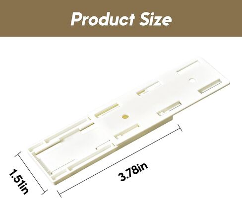 6pcs حامل قطاع الطاقة ذاتيا لائحة الحائط منظم سلك الحائط لإدارة الكابلات والتخزين المرتب (البيج) in Saudi Arabia