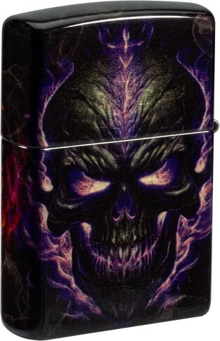 Zippo Lighter: Flaming Skull - 540 Fusion 81706 in Saudi Arabia