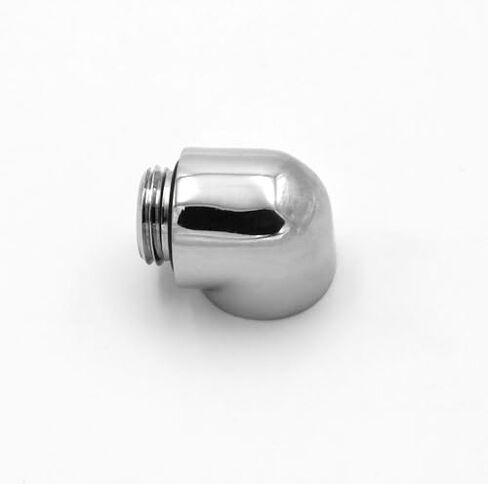 Barrow G1/4 "من الذكور إلى موسع الإناث ، زاوية 90 درجة ، لامعة الفضة ، 4 عبوات in Kuwait