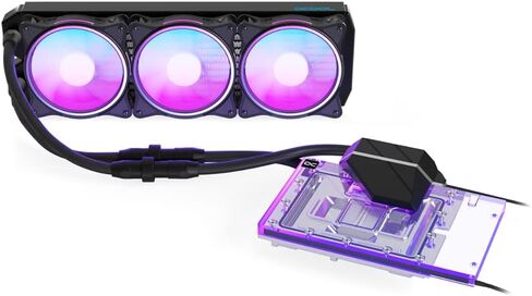 Alphacool Eiswolf 2 AIO GPU Cooler & Backplate for RTX 4090 Founders Edition, 360mm Radiator in Saudi Arabia