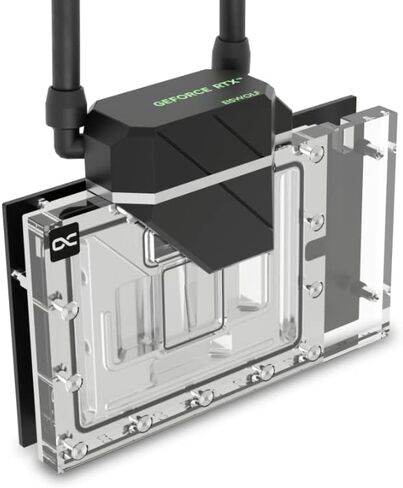 Alphacool Eiswolf 2 AIO GPU Cooler & Backplate for RTX 4090 Founders Edition, 360mm Radiator in Saudi Arabia