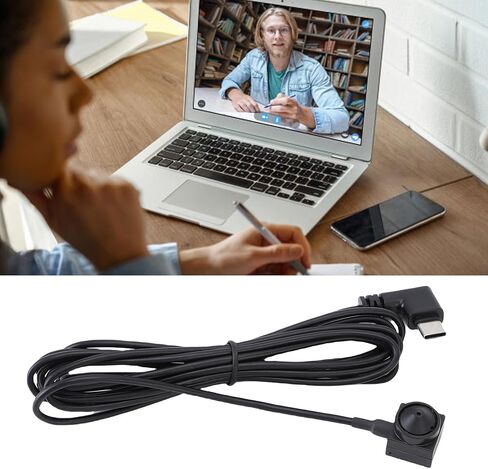 كاميرا ويب USB Center ZOPSC ULTRA مع النوع C و OTG ، 1 4in CMOS مستشعر للكمبيوتر Android للتركيز الثابت 67 ، البث المباشر وكاميرا المؤتمر (8 ميجابكسل) in Saudi Arabia