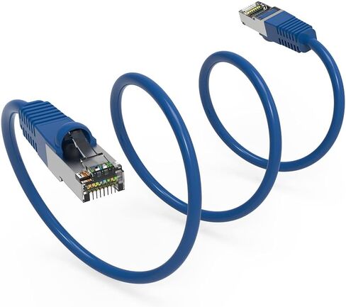 200 قدم CAT5E محمية (FTP) شبكة Ethernet Cable Blue Blue in Saudi Arabia