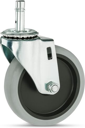 Carlisle FoodService Products CFS SBCC24000 Fold n' Go Cart عجلة دوارة معدنية بديلة، قطر العجلة 4 بوصات in Saudi Arabia