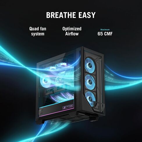 ASUS ROG G700 AI PC PC PC (Intel Ultra 9-285K ، Geforce RTX 5080 16GB GDDR7 ، 64GB DDR5 ، 2TB PCIE SSD ، RGB FORS ، 240MM AIO ، 850W PSU ، WIFI 6 ، Bluetooth 5.2 ، RJ-45 ، WIN 11 in Saudi Arabia
