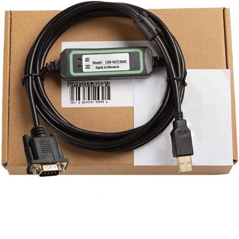 for USB-NICE3000 Elevator Motherboard Debugging Cable Computer USB Port Communication Download Cable NICE30 Gold-Plated High-Speed Stable Model FT232RL Chip Black 3 Meters in Saudi Arabia