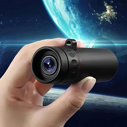 30 × 25 HD تلسكوب أحادي مع مقطع الهاتف ، Mini Pocket Telescope مقاومة للماء من التلسكوبات HD نطاق أحادي لصيد التخييم in Saudi Arabia