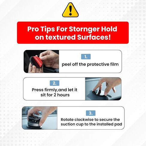 Magnetic Mount Holder, Vacuum Phone Mount for Car, iPhone Car Phone Holder, 360° Ultra Suction. Car. Gym. Mirror. Vacuum Magnetic Phone Holder, Compatible with iPhone Android and All Smartphones in Saudi Arabia